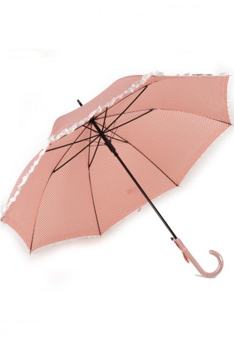 Чадър AGALDENA PEACH, Цвят: праскова, IVET.BG - Твоят онлайн бутик.