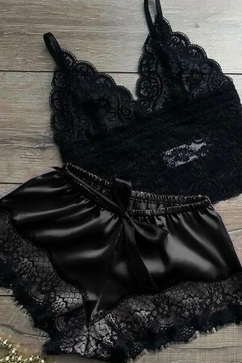 Пижама GOHELFA, Цвят: черен, IVET.BG - Твоят онлайн бутик.