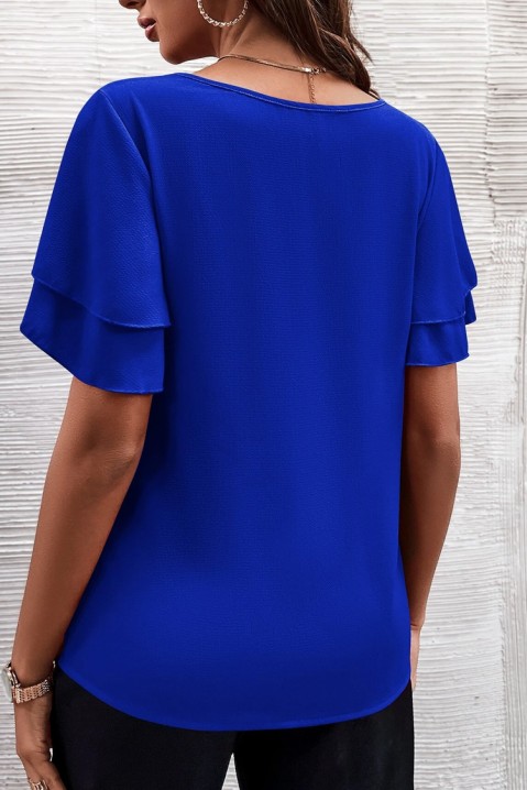Дамска блуза ROFIELDA BLUE, Цвят: син, IVET.BG - Твоят онлайн бутик.
