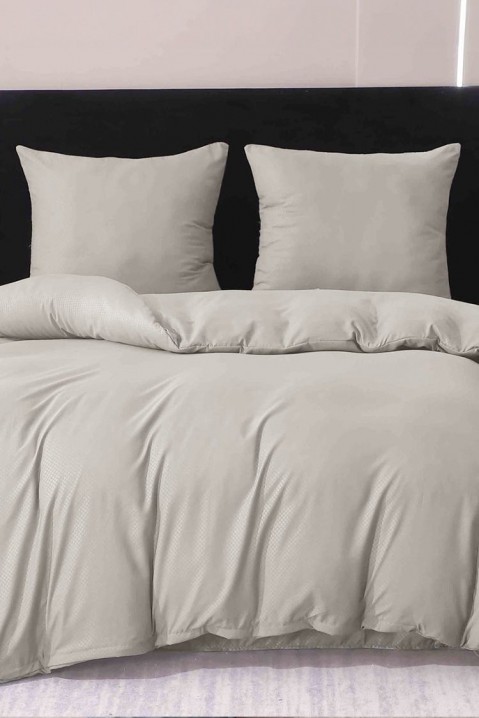 Спален комплект MERIETA BEIGE 160x200 cm памучен сатен, Цвят: беж, IVET.BG - Твоят онлайн бутик.