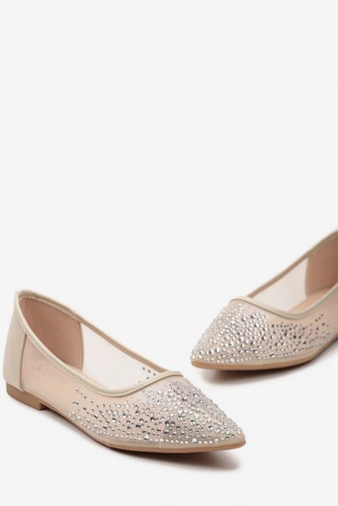 Дамски обувки SELIRJA ECRU, Цвят: екрю, IVET.BG - Твоят онлайн бутик.