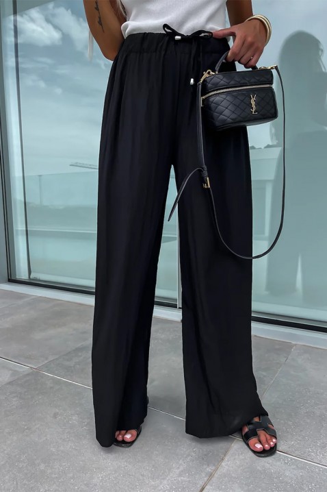 Панталон TROMIAFA BLACK, Цвят: черен, IVET.BG - Твоят онлайн бутик.