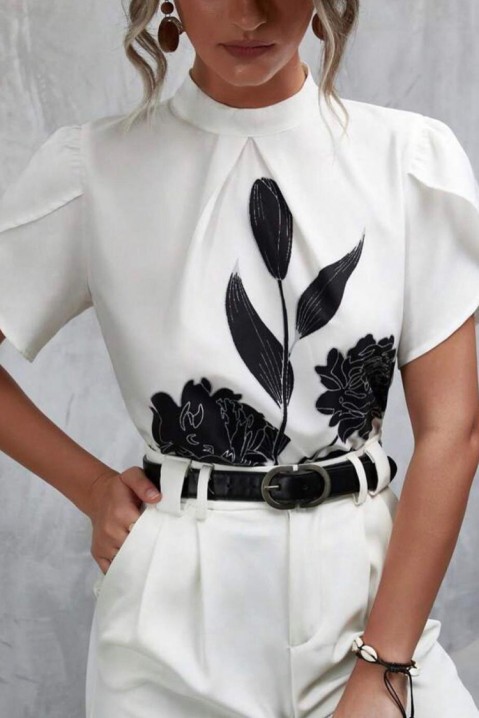 Дамска блуза GERMIOLA, Цвят: бял, IVET.BG - Твоят онлайн бутик.