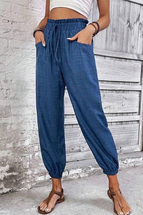 Панталон RIMEODA BLUE, Цвят: син, IVET.BG - Твоят онлайн бутик.