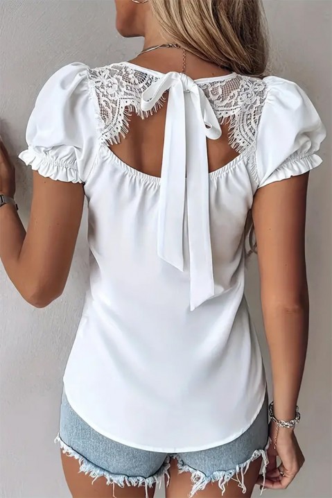 Дамска блуза PORFELSA, Цвят: бял, IVET.BG - Твоят онлайн бутик.