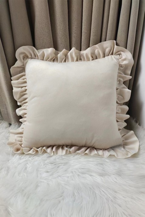 Калъфка за възглавница ROBELGA BEIGE 40х40 cm, Цвят: беж, IVET.BG - Твоят онлайн бутик.