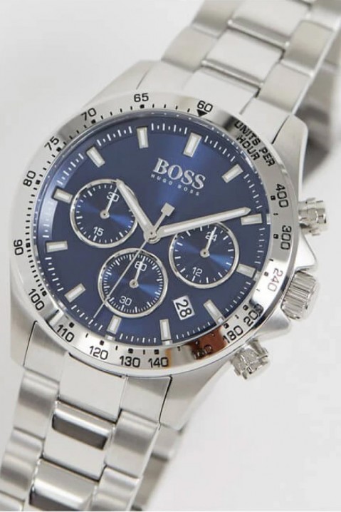 Мъжки часовник HUGO BOSS Hero 1513755, Цвят: сребърен, IVET.BG - Твоят онлайн бутик.