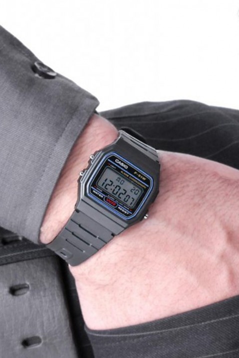 Мъжки часовник CASIO F-91W-1YEG, Цвят: черен, IVET.BG - Твоят онлайн бутик.