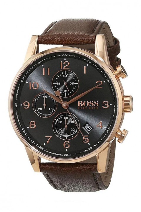 Мъжки часовник HUGO BOSS Navigator 1513496, Цвят: кафяв, IVET.BG - Твоят онлайн бутик.