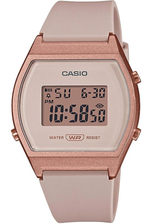 Дамски часовник CASIO LW-204-4AEF, Цвят: беж, IVET.BG - Твоят онлайн бутик.