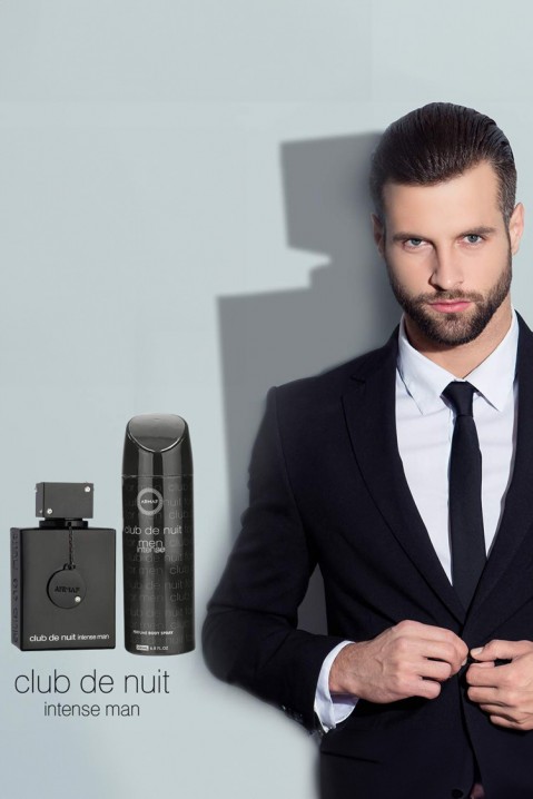 Комплект Armaf Club De Nuit Intense Men EDT 105 ml + Perfume Body Spray 200 mlIVET.BG - Твоят онлайн бутик.