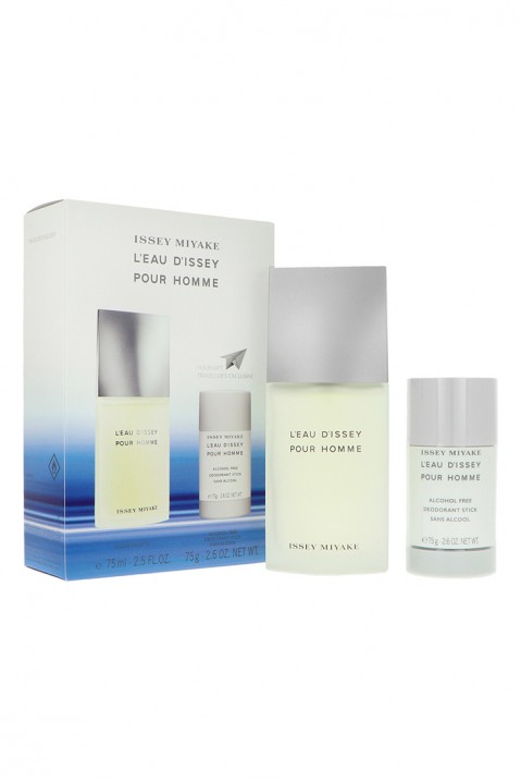 Комплект Set Issey Miyake L`Eau D`Issey Pour Homme EDT 75ml + Deostick 75grIVET.BG - Твоят онлайн бутик.