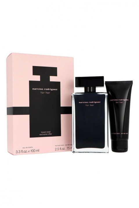 Дамски комплект Narciso Rodriguez For Her EDT 100 ml + Body Lotion 75 mlIVET.BG - Твоят онлайн бутик.