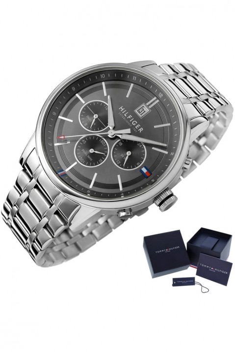 Мъжки часовник Tommy Hilfiger Kyle 1791632, Цвят: сребърен, IVET.BG - Твоят онлайн бутик.