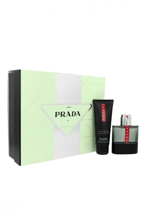 Мъжки комплект Prada Luna Rossa Carbon EDT 50 ml + Shower Gel 75mlIVET.BG - Твоят онлайн бутик.