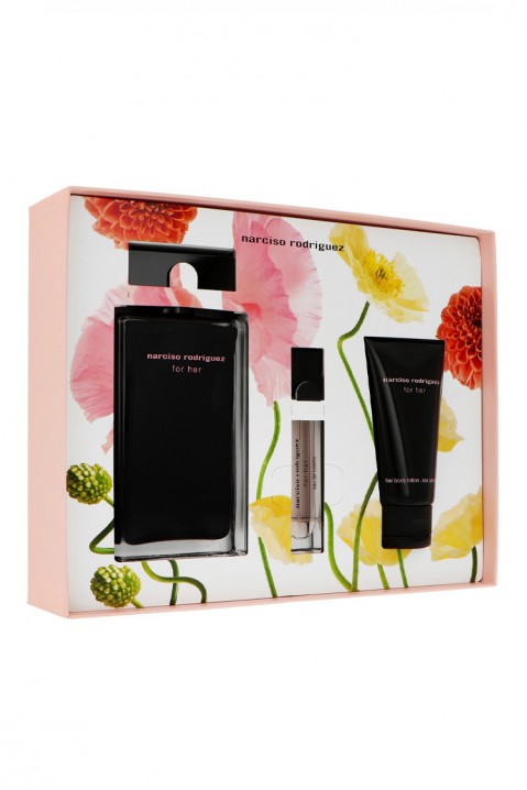 Дамски комплект Narciso Rodriguez For Her EDT 100 ml + Mini 10 ml + Body Lotion 50 mlIVET.BG - Твоят онлайн бутик.