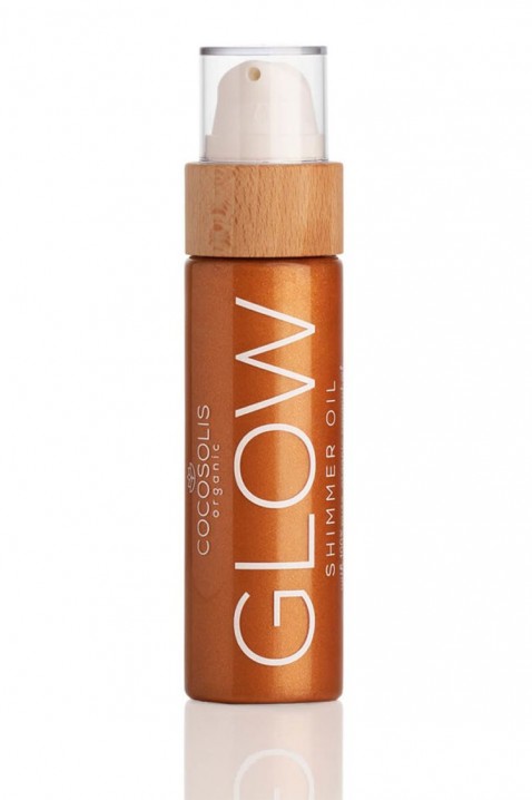 Подхранващо масло с бляскави частици COCOSOLIS GLOW SHIMMER OIL 110 mlIVET.BG - Твоят онлайн бутик.