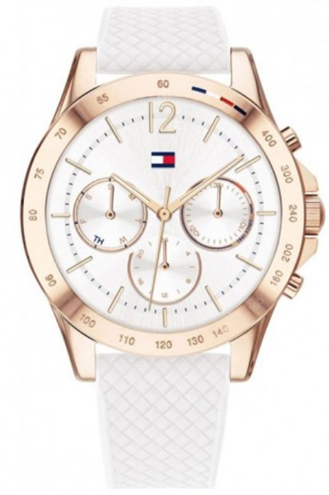 Дамски часовник Tommy Hilfiger 1782199, Цвят: бял, IVET.BG - Твоят онлайн бутик.