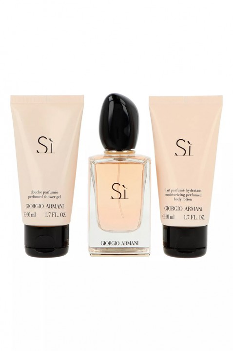 Дамски комплект Armani Si EDP 50 ml + Shower Gel 50 ml + Body Lotion 50 mlIVET.BG - Твоят онлайн бутик.