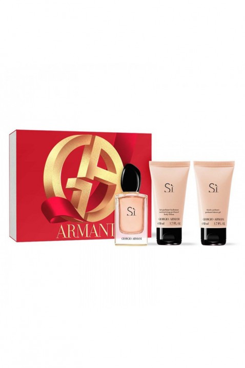 Дамски комплект Armani Si EDP 50 ml + Shower Gel 50 ml + Body Lotion 50 mlIVET.BG - Твоят онлайн бутик.