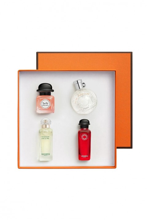 Дамски комплект Set Hermes Twilly EDP + Un Jardin Sur Le Nil EDT + Eau De Rhubarbe Ecarlate EDC + Eau Des Merveilles EDT 4 X 7,5 mlIVET.BG - Твоят онлайн бутик.