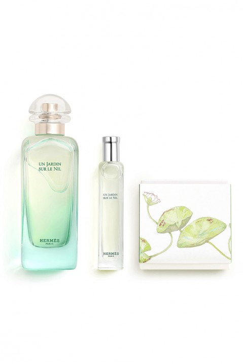 Унисекс комплект Hermes Jardin Un Jardin Sur Le Nil EDT 100 ml + EDT 15 ml + Soap 50 grIVET.BG - Твоят онлайн бутик.