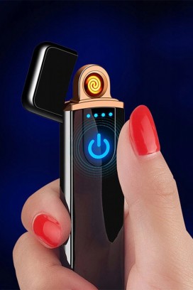 Двустранна USB TOUCH запалка FROGI